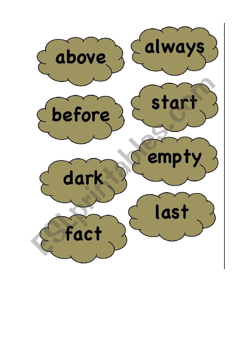 antonym matching worksheet worksheet