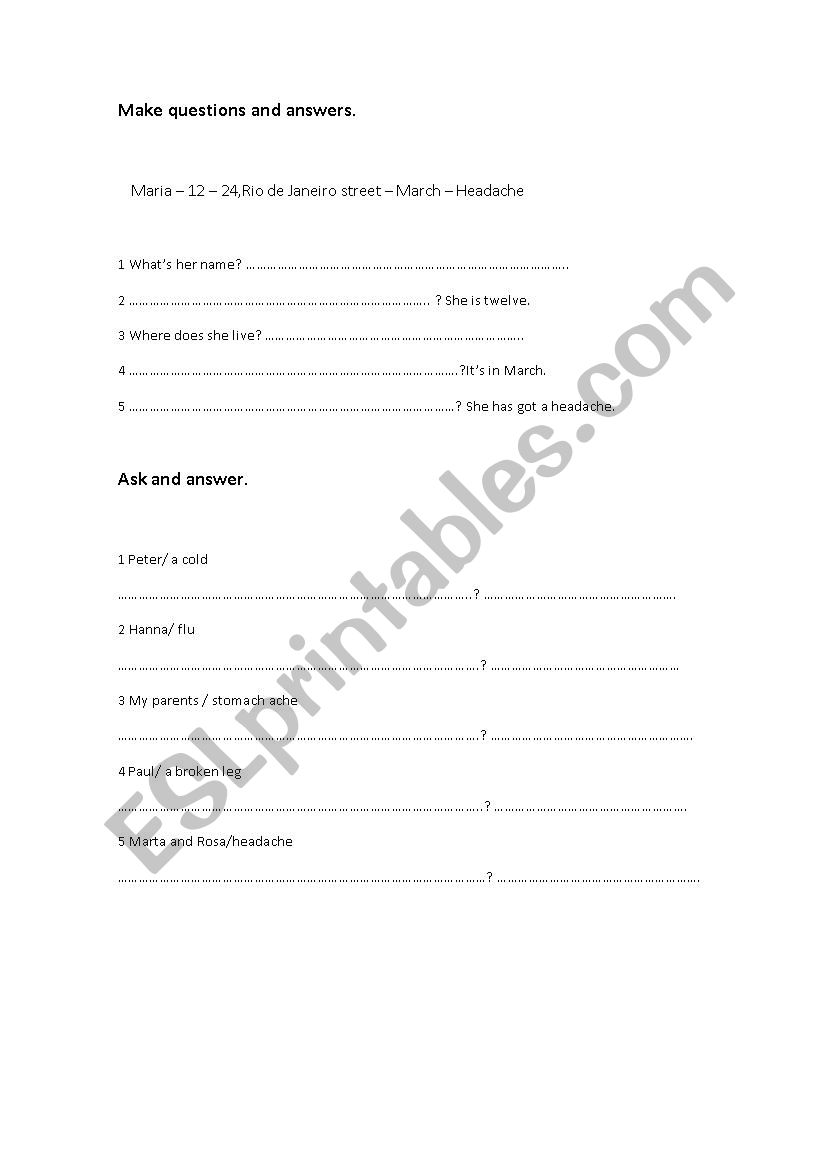 review several tenses worksheet