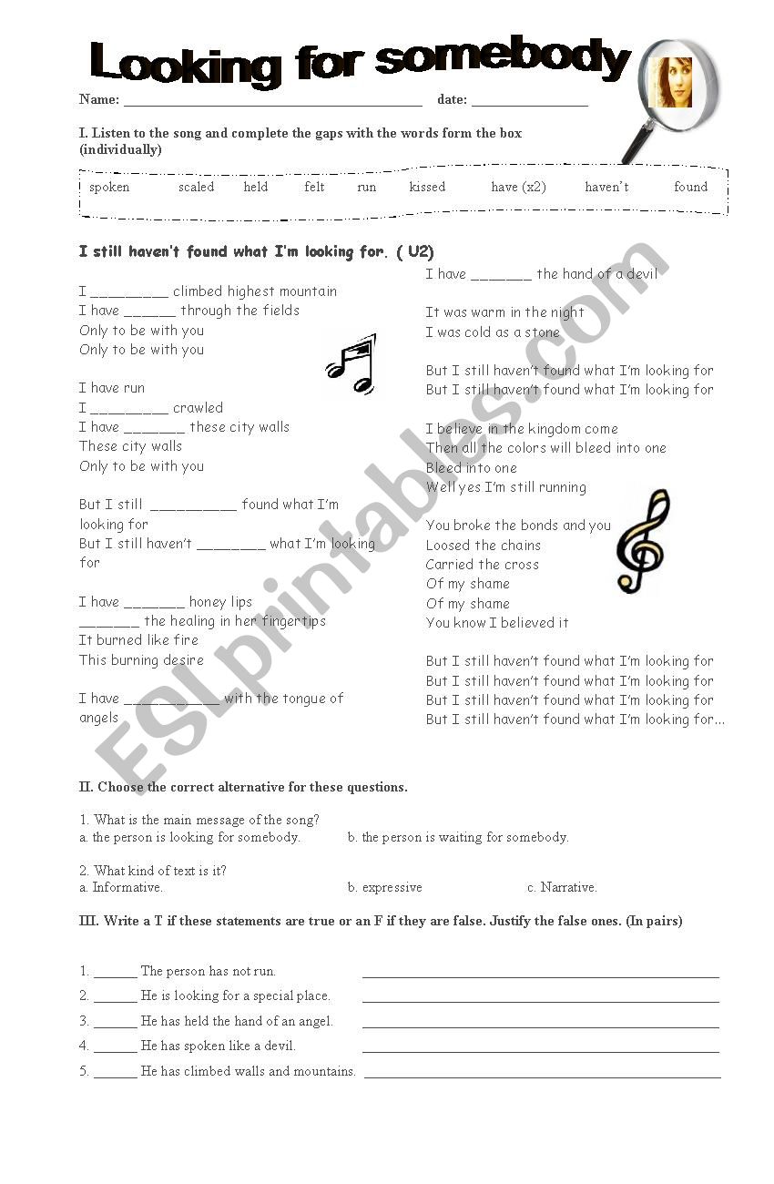 Present perfect worksheet worksheet