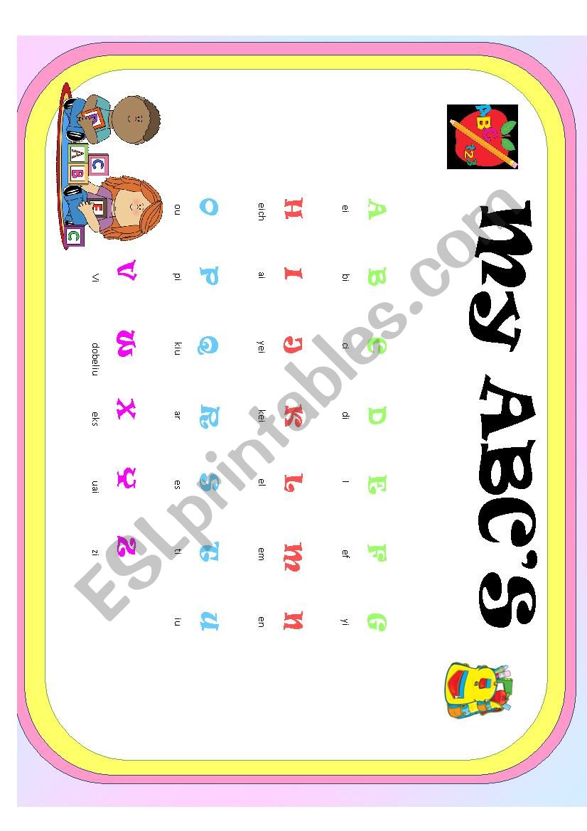 ABCs worksheet