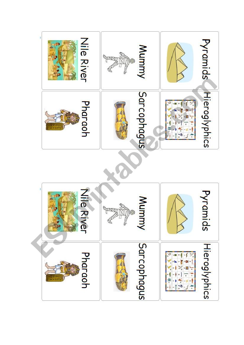 Ancient Egypt memory part.1 worksheet