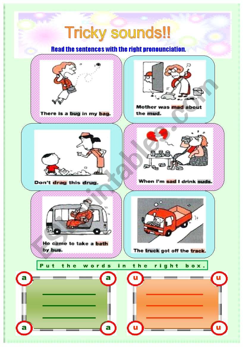 practice your pronounciation part 1