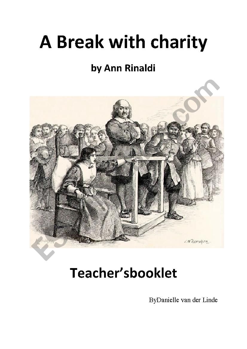 a break with charity teachers booklet