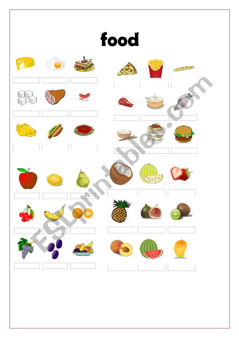food - ESL worksheet by marta_cc