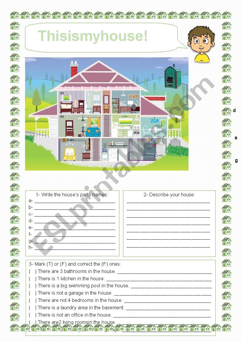 This is my HOUSE worksheet
