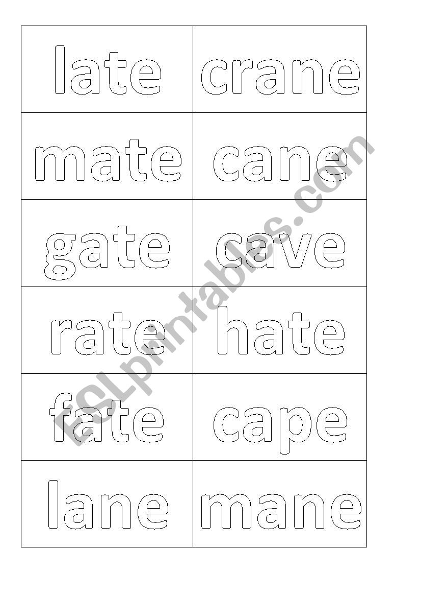 GAME (reading rules 