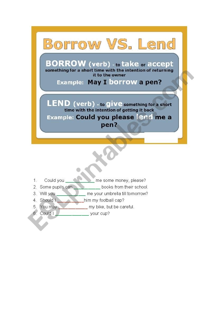 borrowXlend worksheet