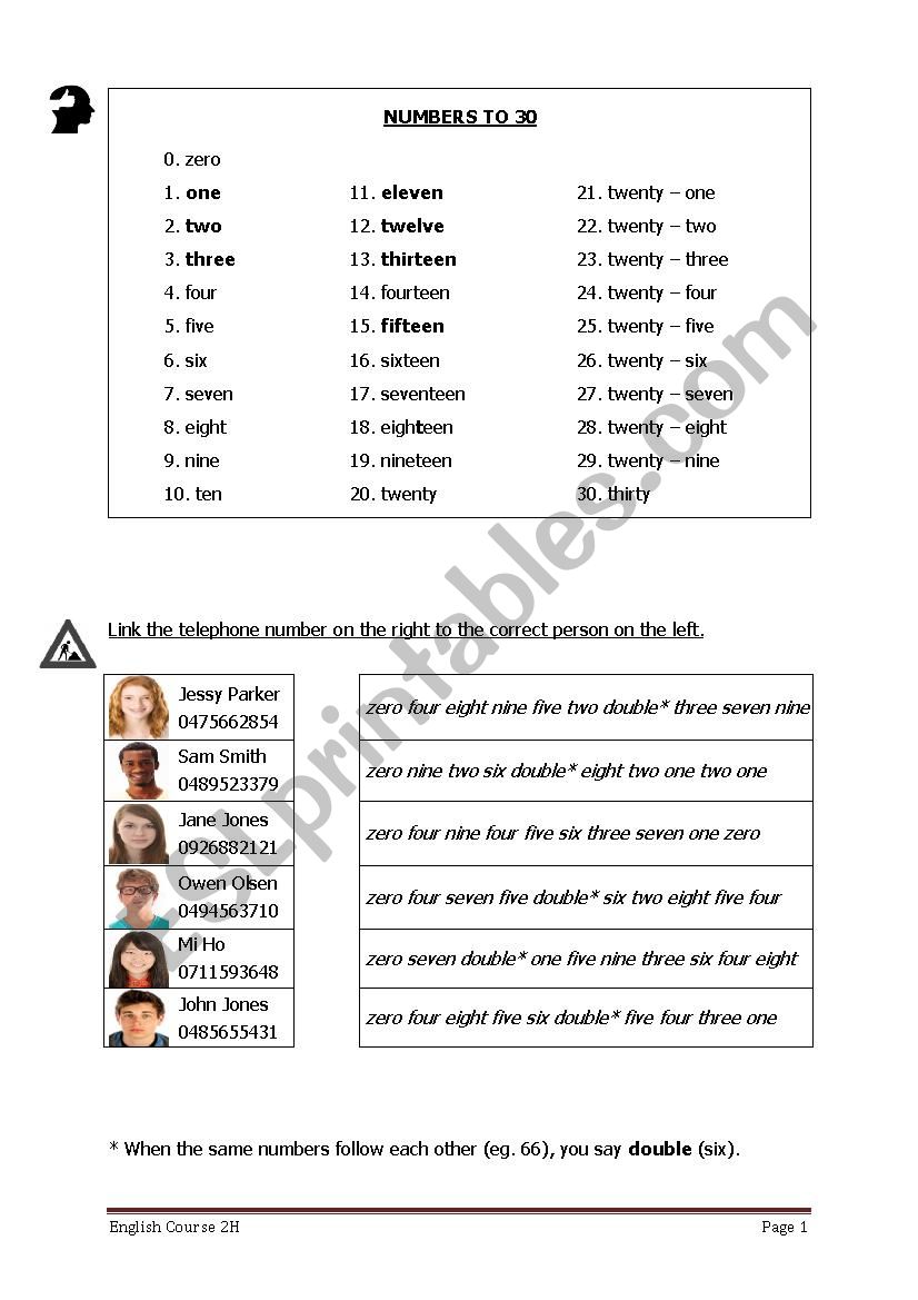 numbers-0-30-esl-worksheet-by-elkecorn