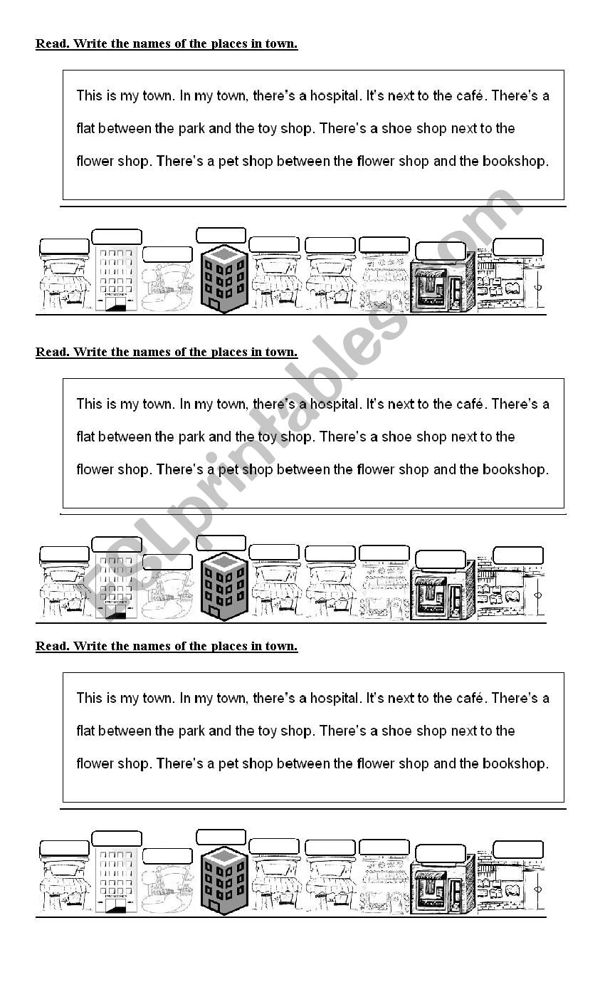 Prepositions worksheet