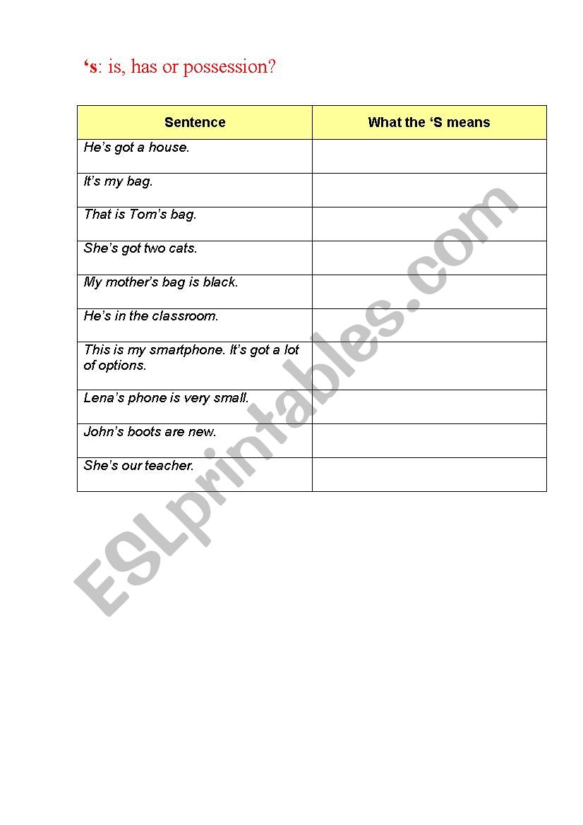 s-is-has-or-possession-esl-worksheet-by-mrspolinad
