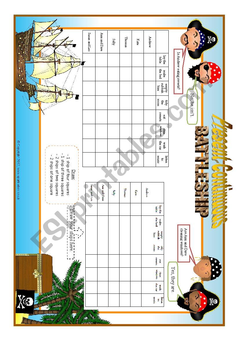 EASTER plus Present Continuous BOARD GAME + key (3 pages) - ESL worksheet  by Larisa.