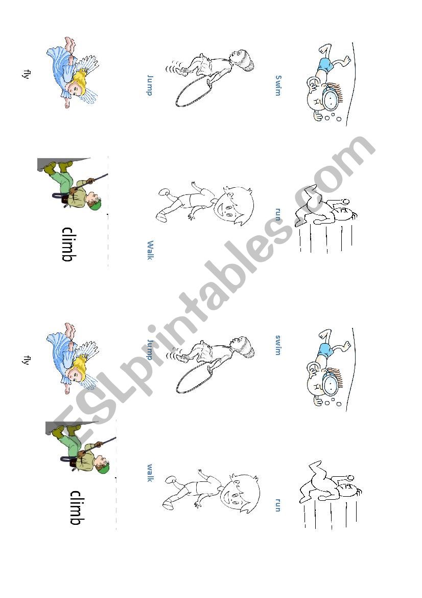 Action Verbs worksheet