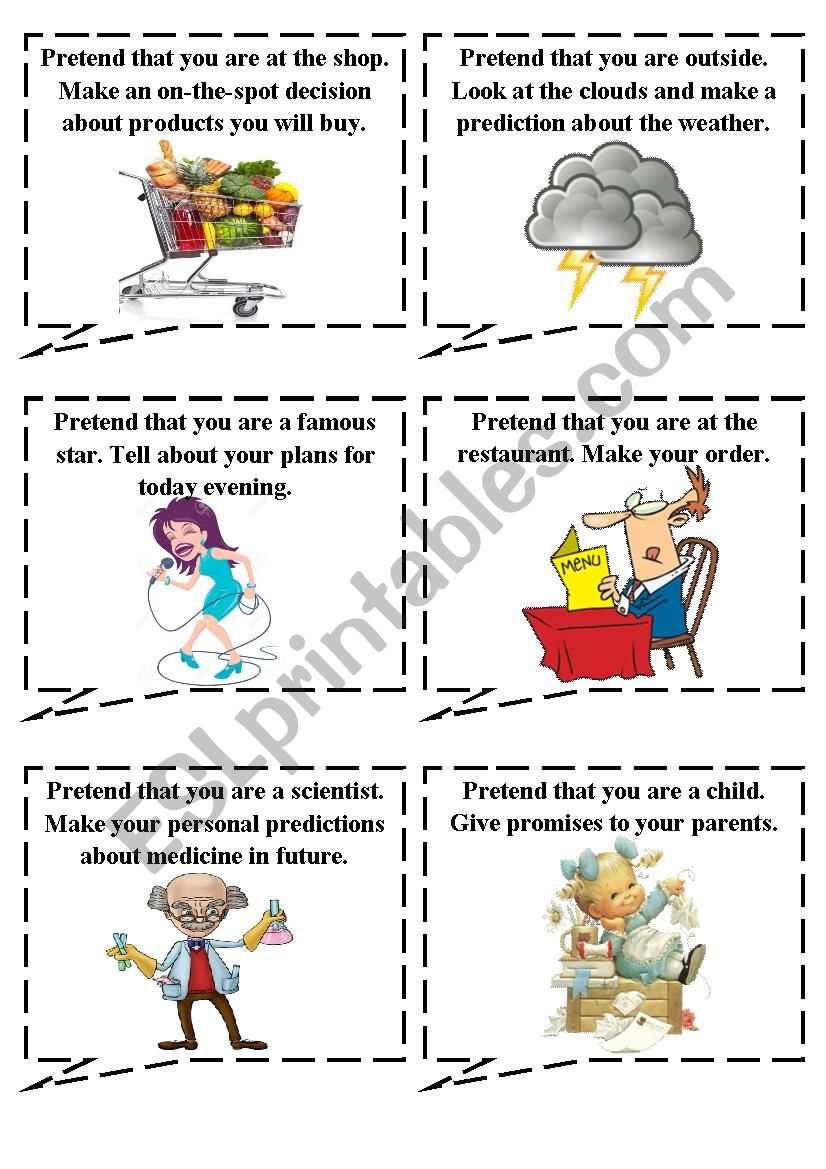 speaking activity worksheet