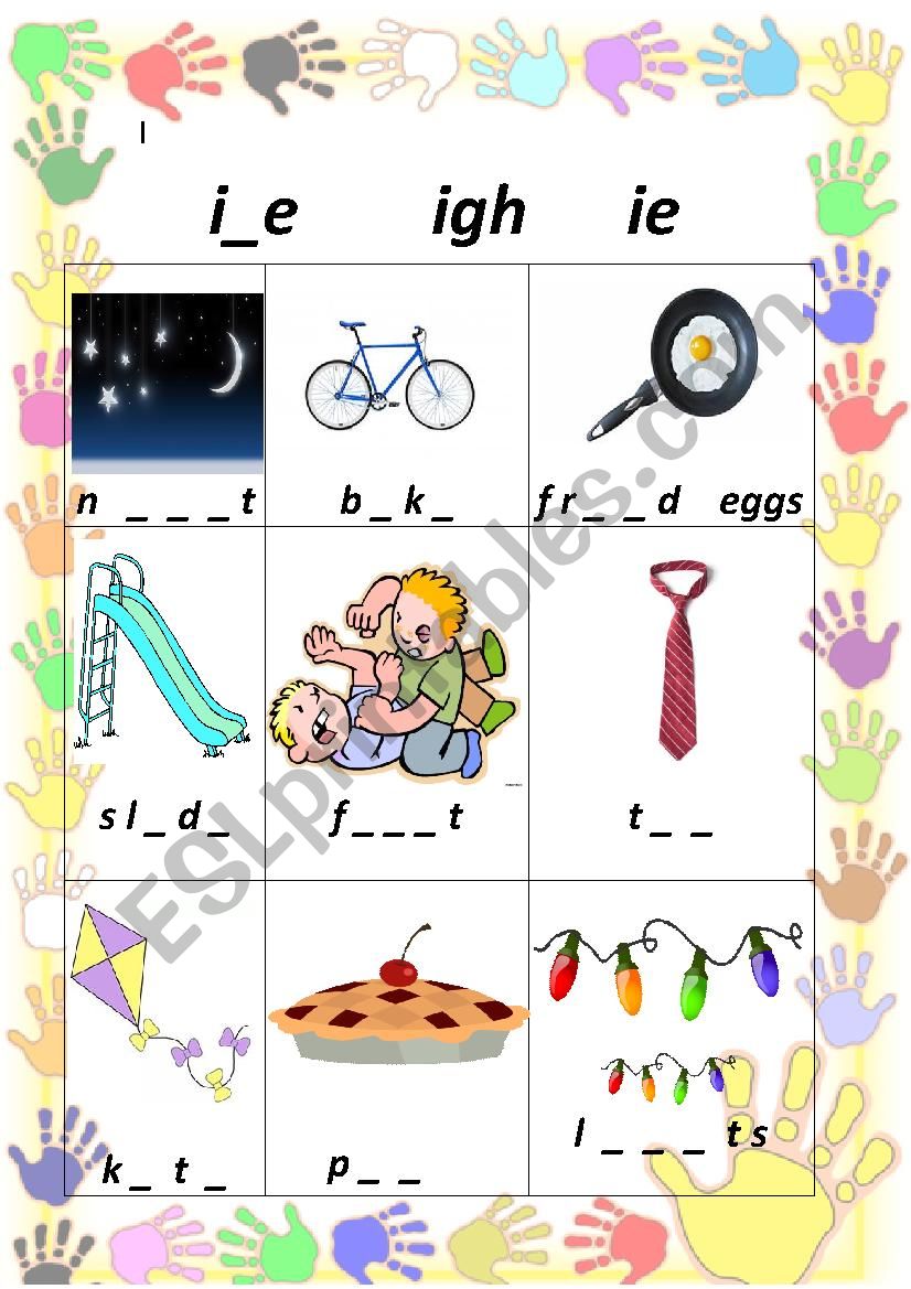 Phonics: i - sound worksheet