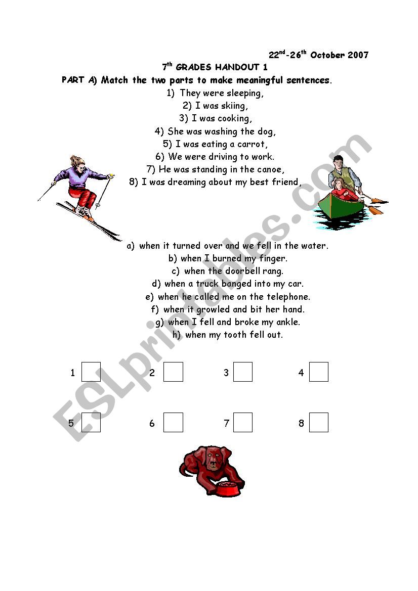 past simple worksheet