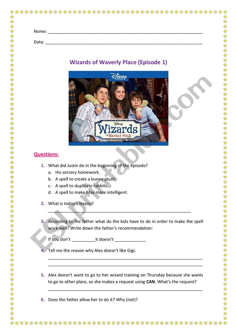 Wizards of Waverly Place_Season01_Episode01_Exercise