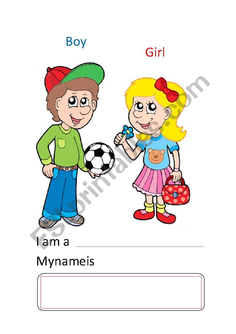 boy or girld worksheet