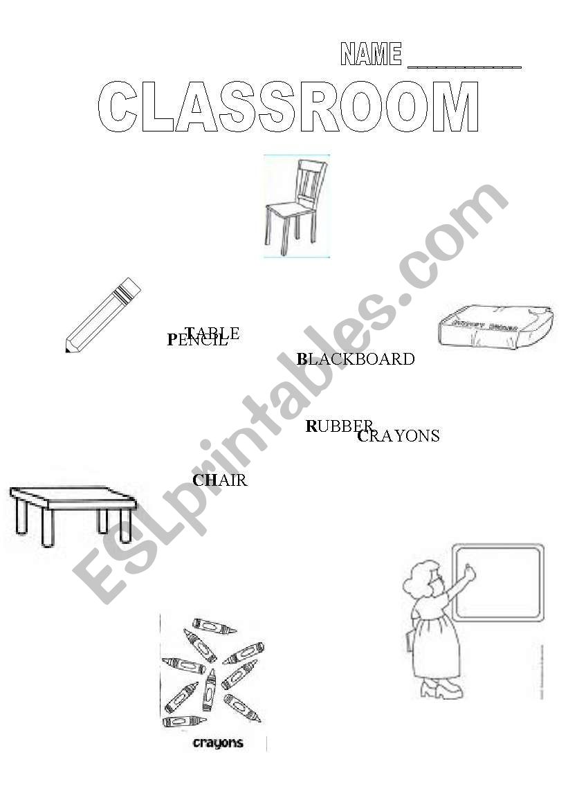 classroom worksheet