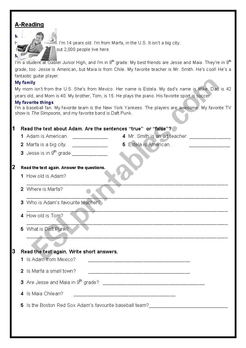 Mix Exercises worksheet