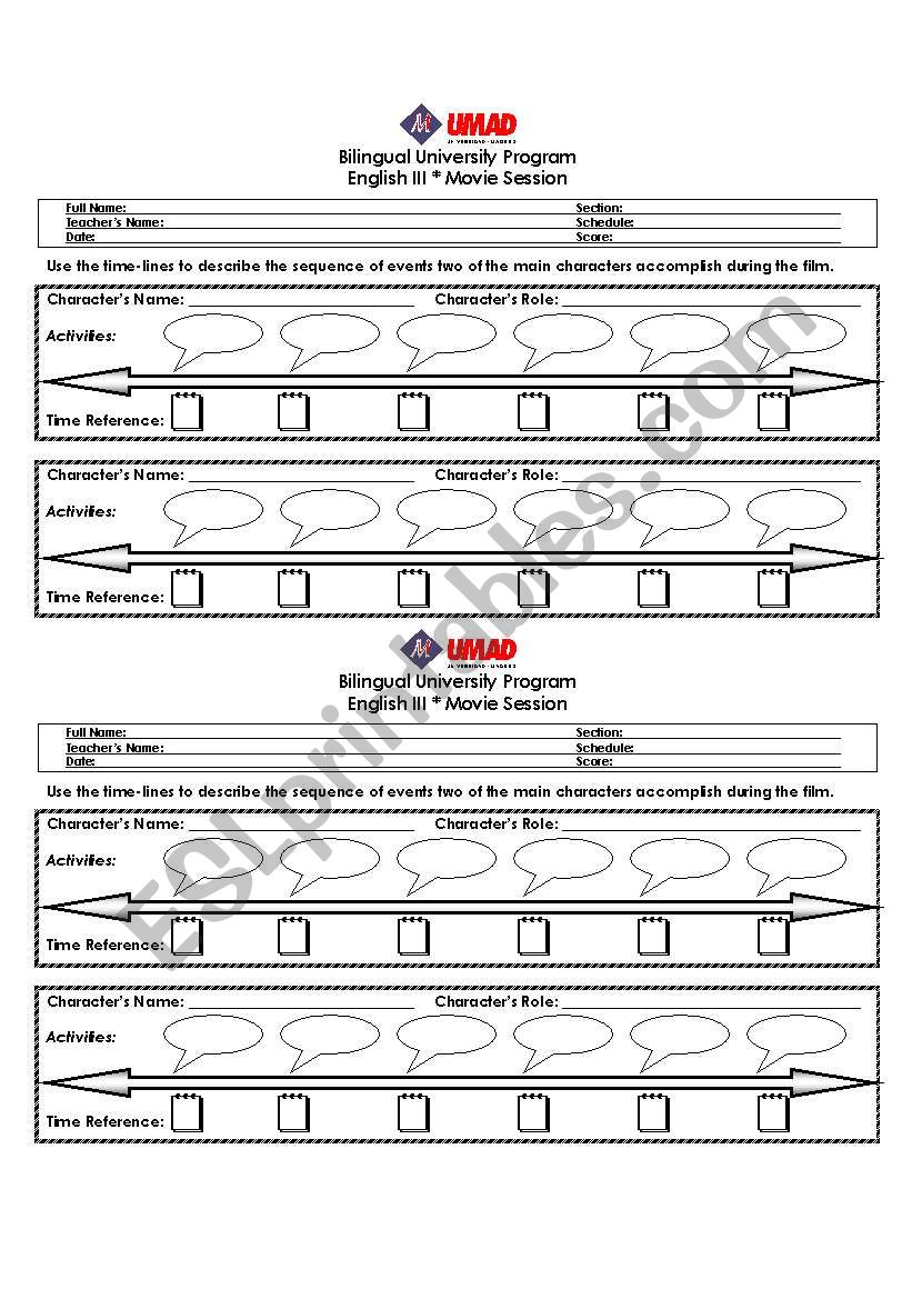 Movie Practice Sheet (2) worksheet