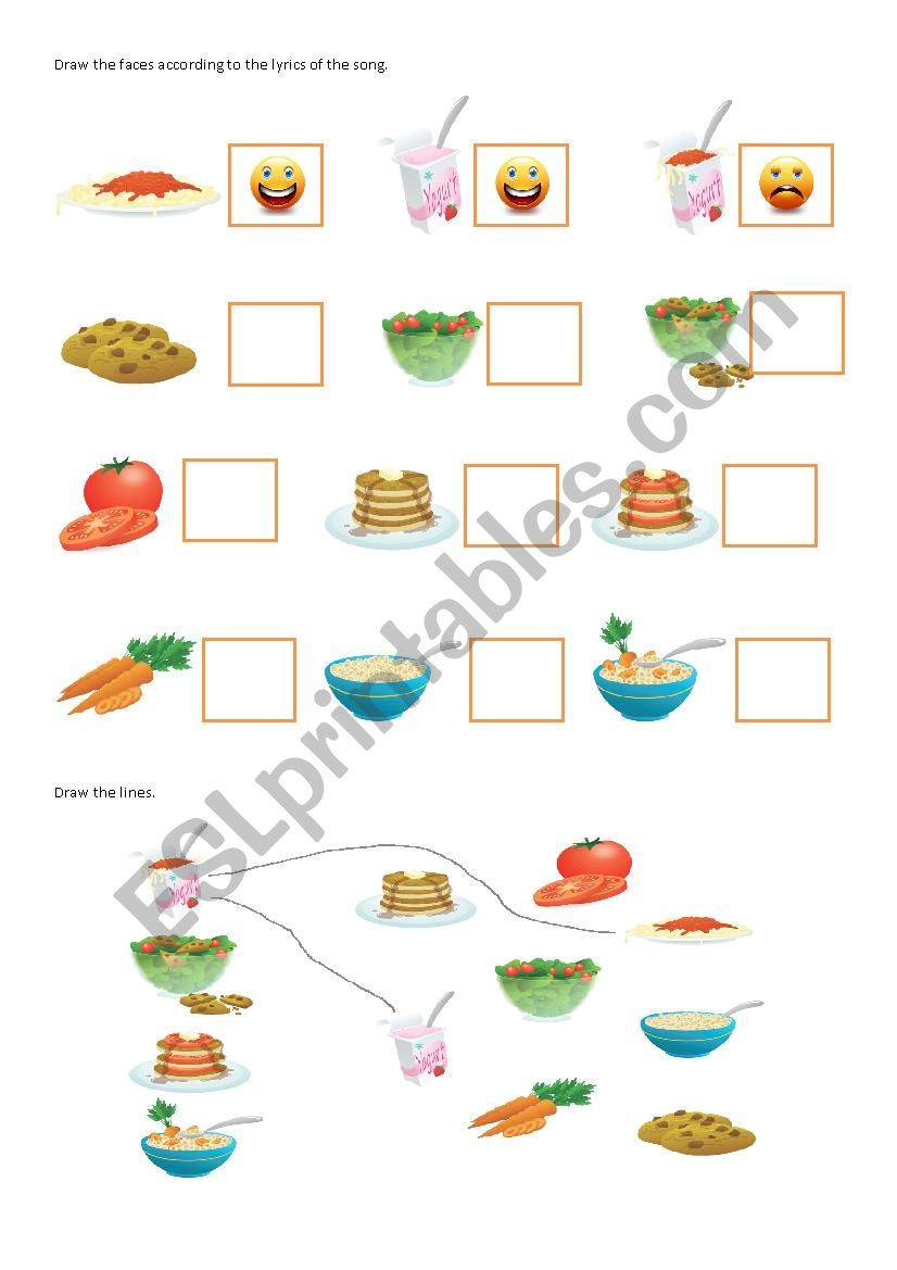 Do You Like Spaghetti Yogurt  Game for Online ESL Classes - Fun2Learn