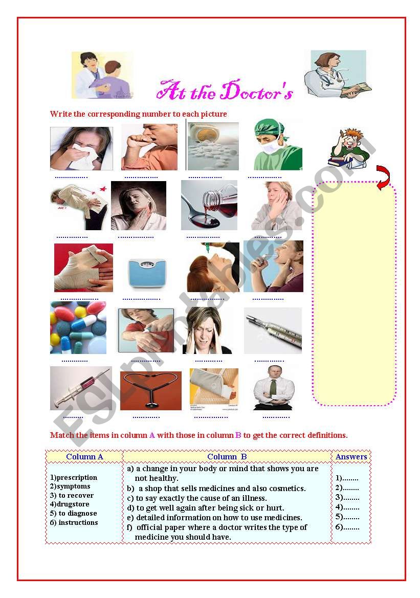 At the DoctorÂ´s worksheet