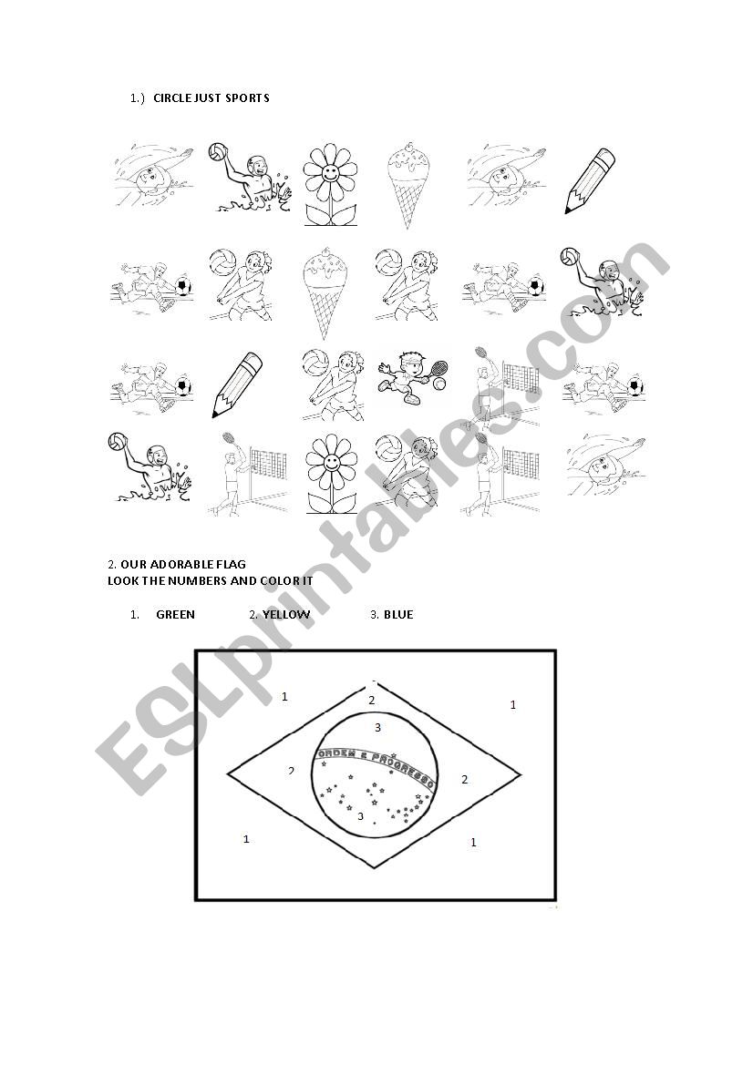 Olympic Games 2016 worksheet