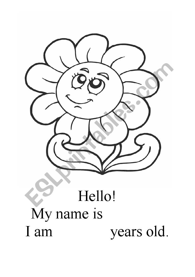 Hello worksheet