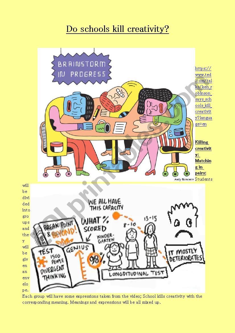 education ruins creativity