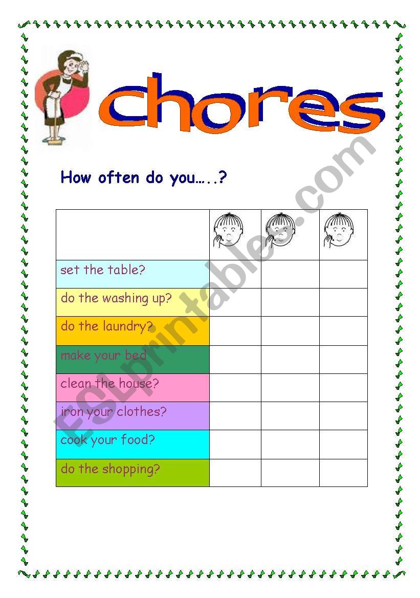 speaking and writing activity worksheet
