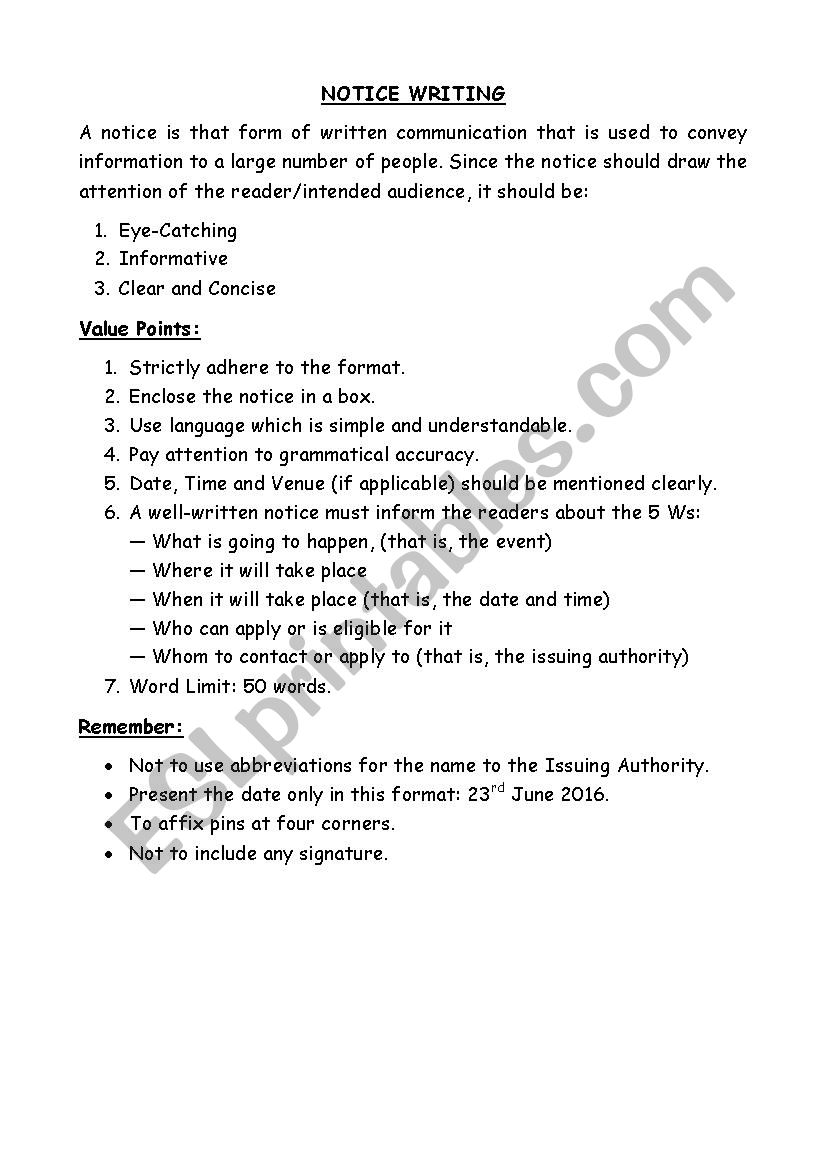 Writing Skills Workbook worksheet