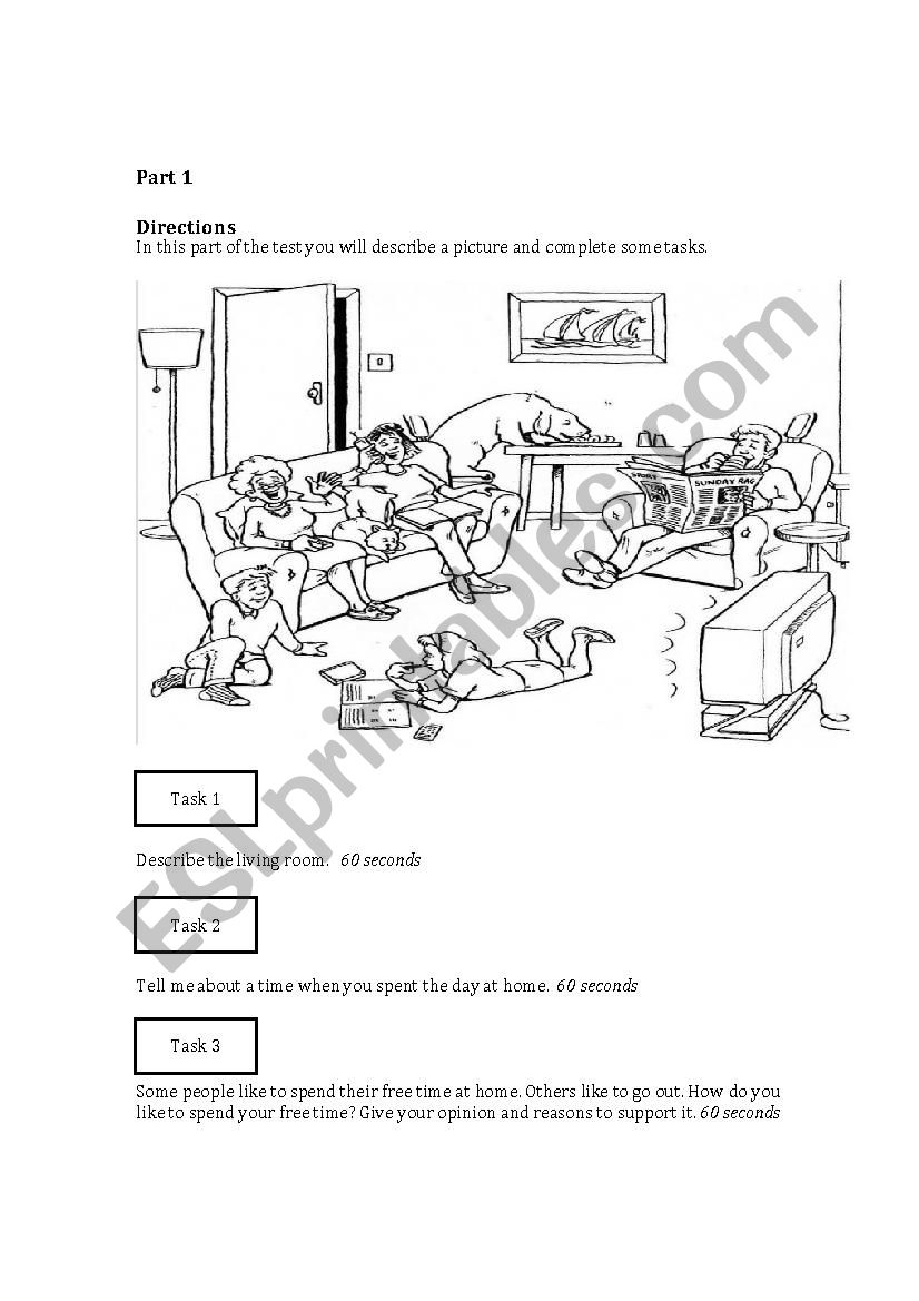 Speaking Task-Based Assessment Test 2