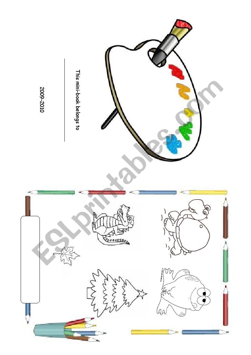 colours worksheet