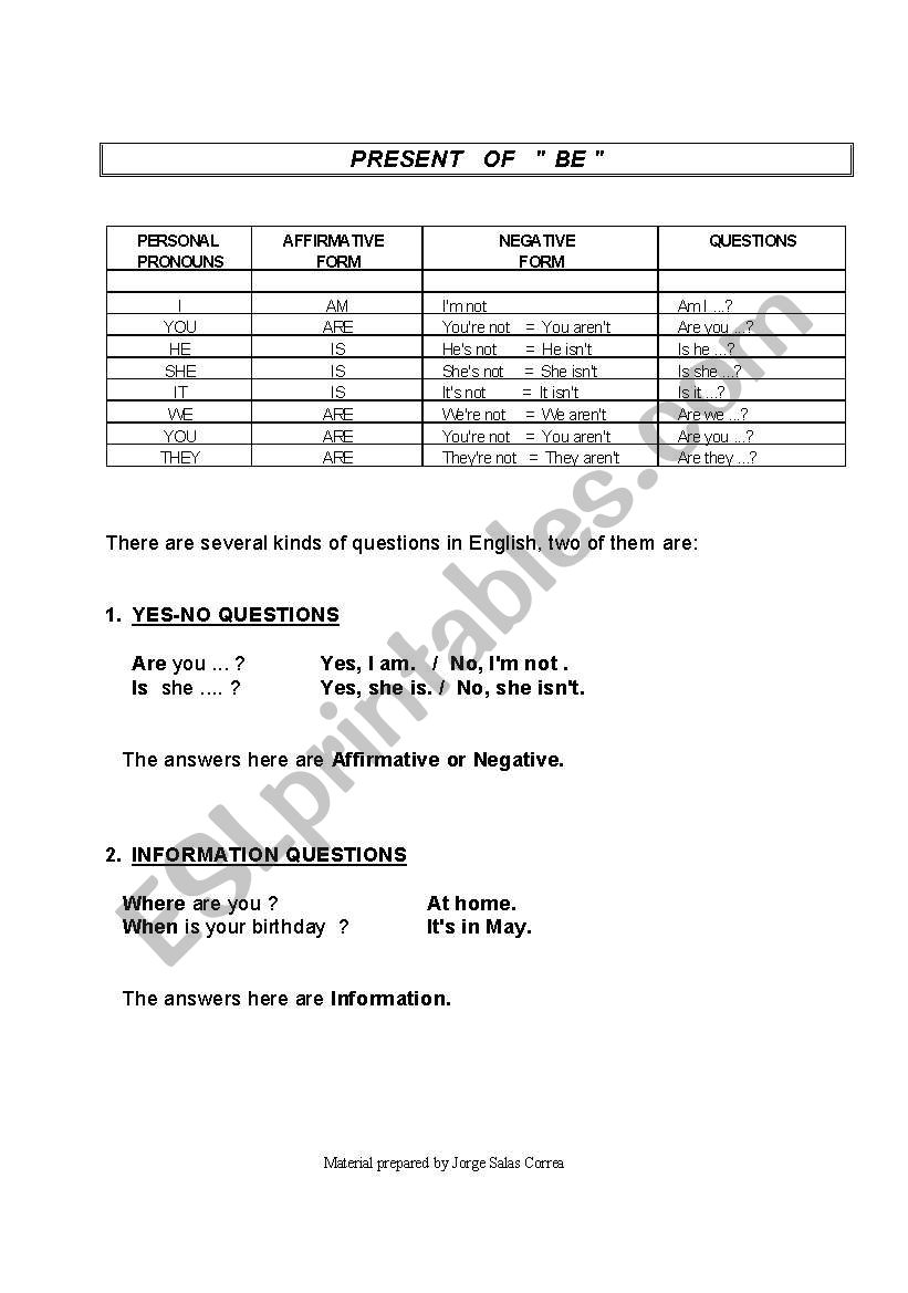 Grammar pack worksheet