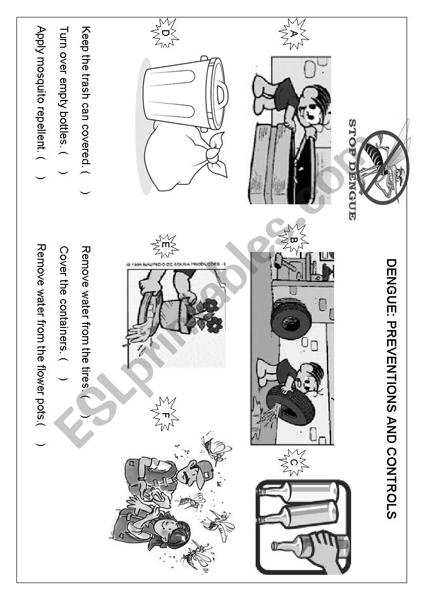 Dengue worksheet