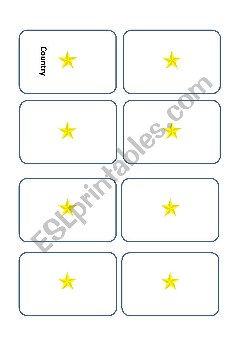 Anomia Card Game worksheet
