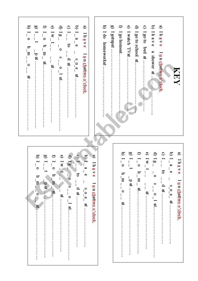 MY DAY, dayily routines worksheet