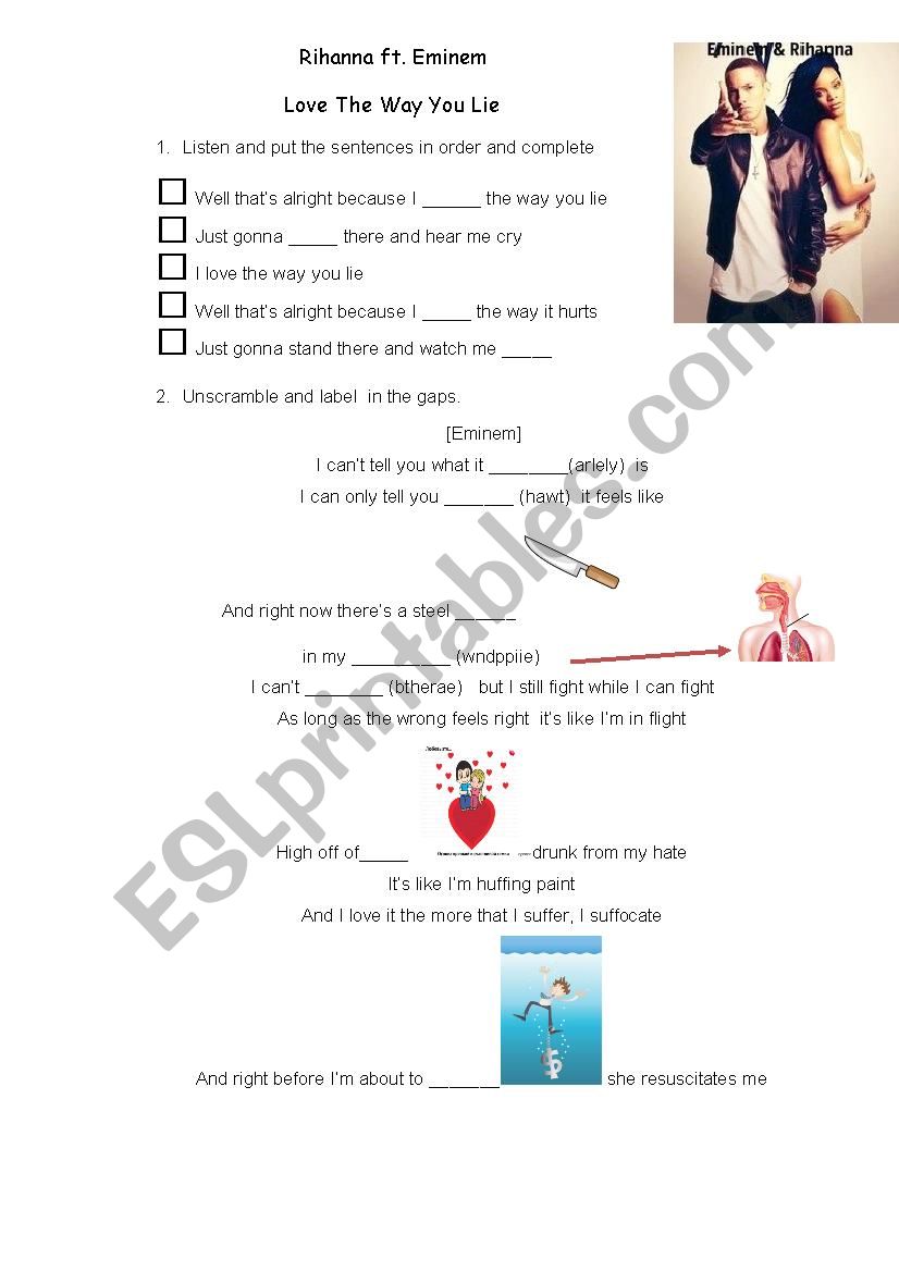 Song _ love the way you lie _ rihanna and Eminem