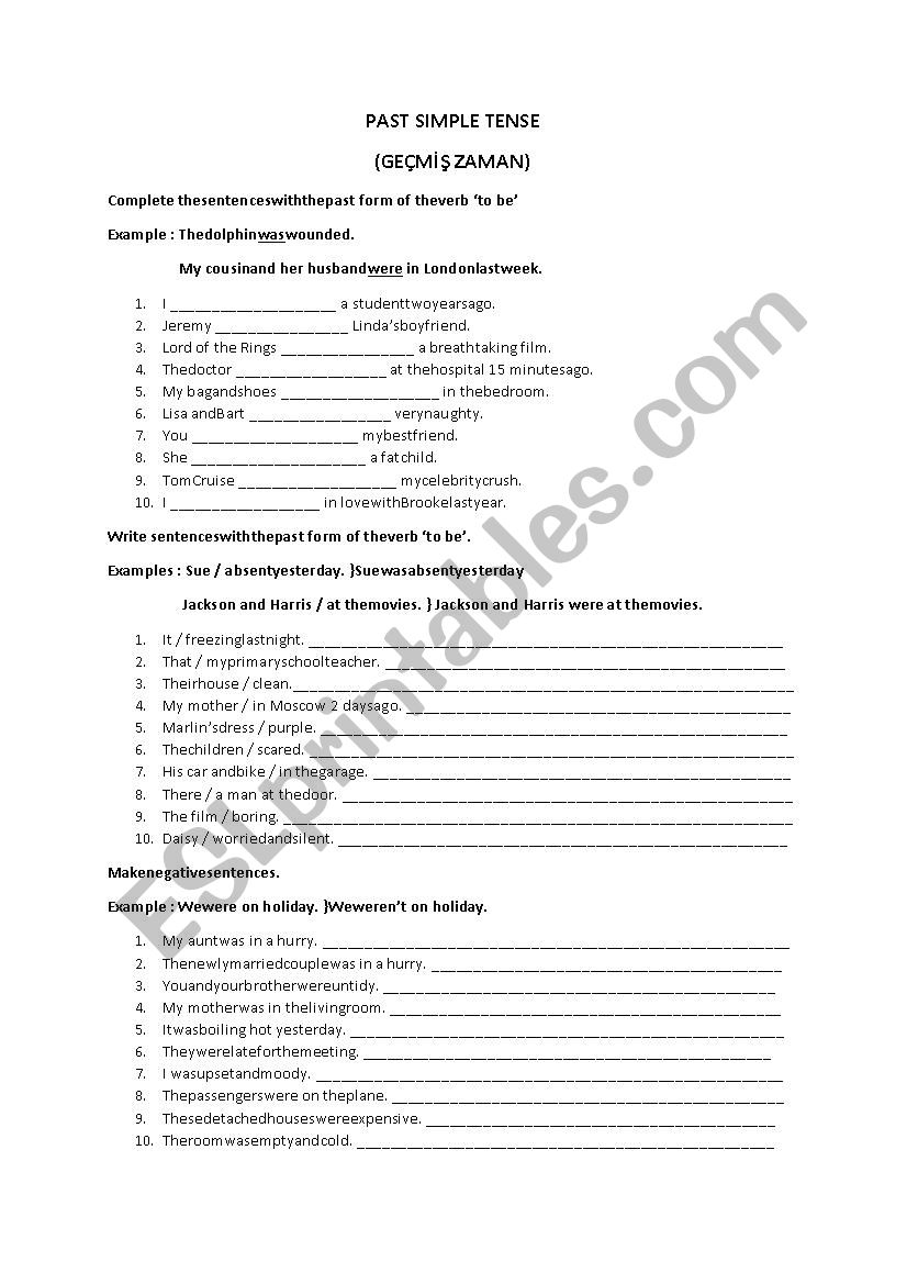 present simple worksheet