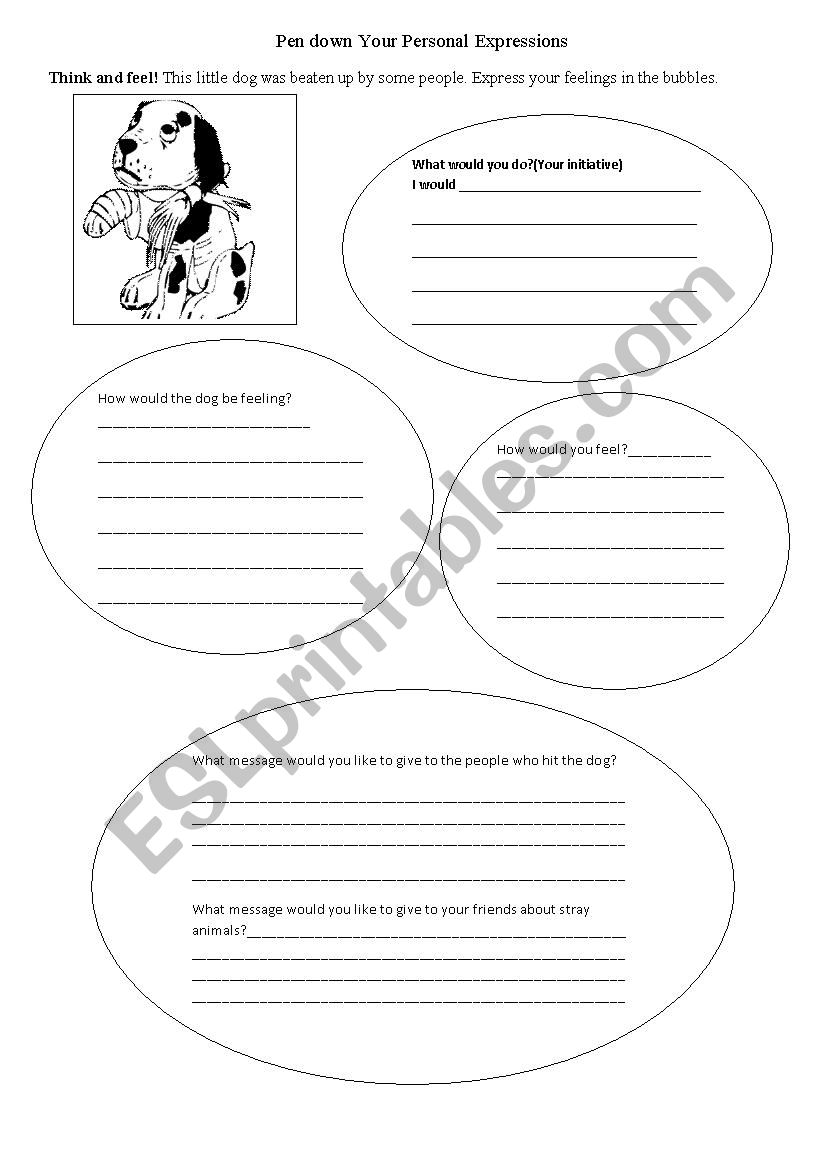 Expressions worksheet