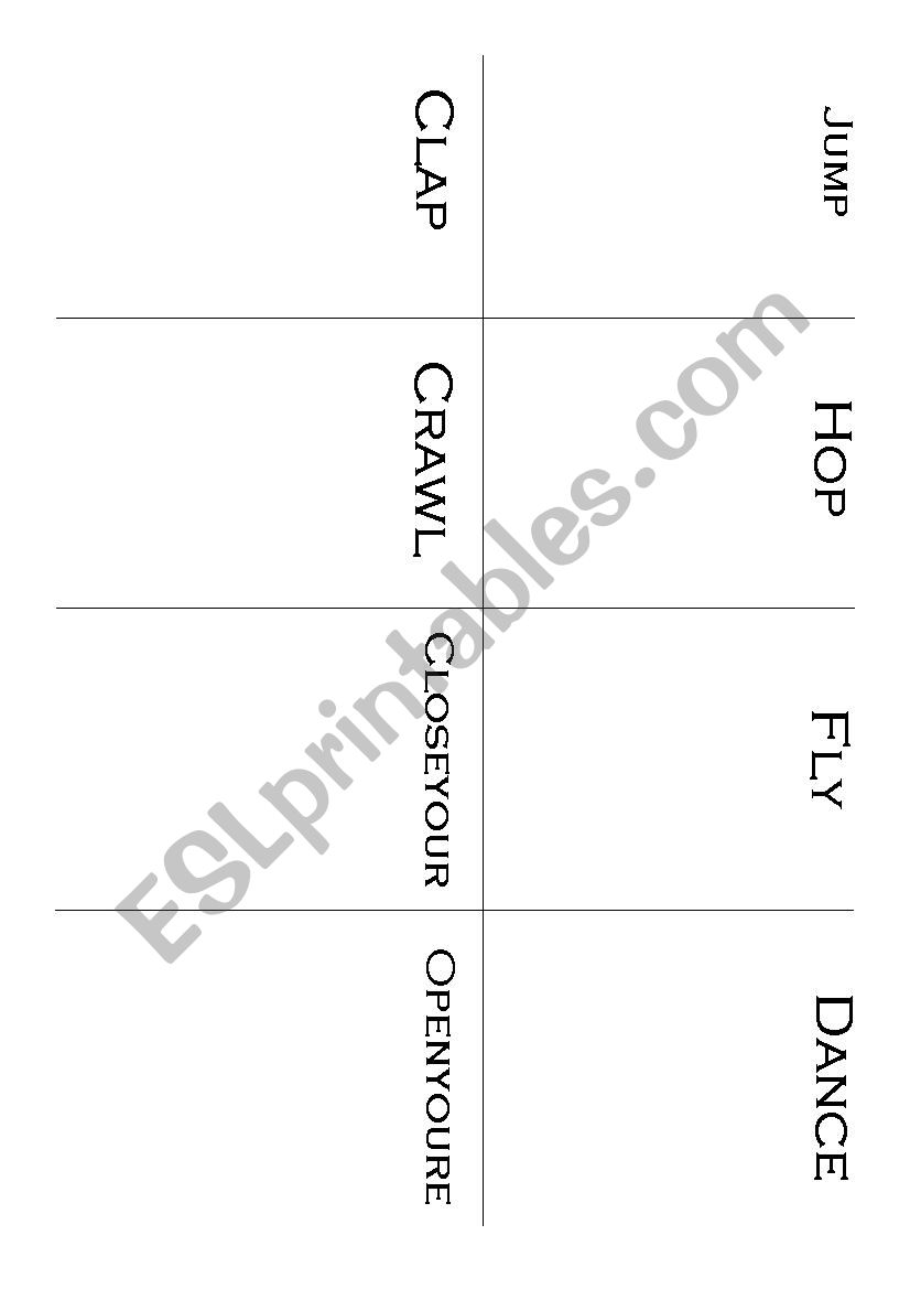 Fitness verb draw worksheet