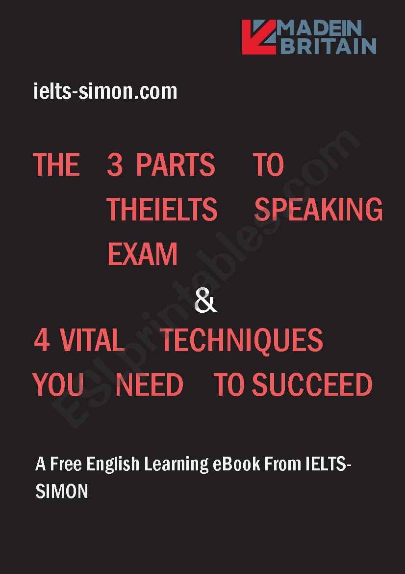 The 3 Parts To The IELTS Speaking Exam & 4 Vital Techniques You Need To Succeed