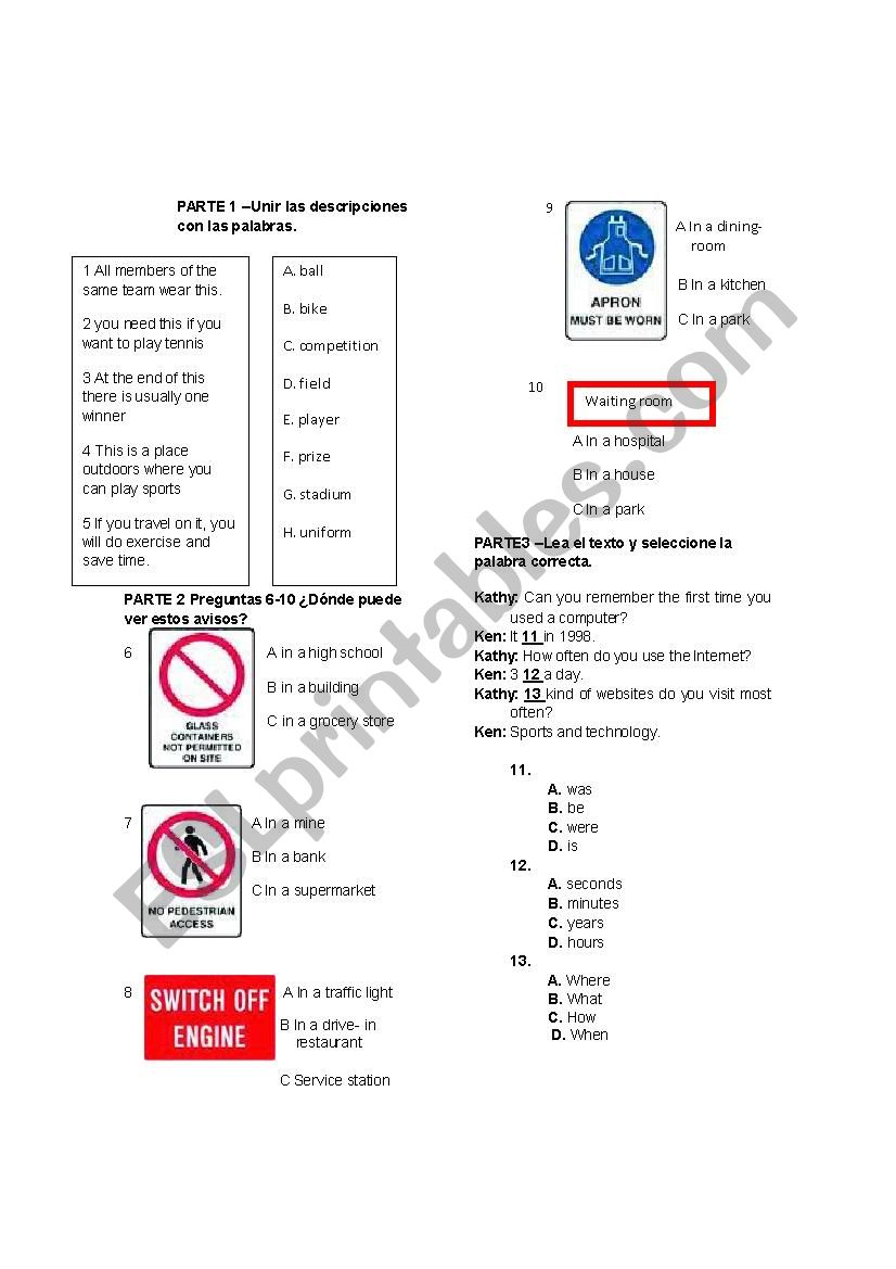 english-worksheets-english-test