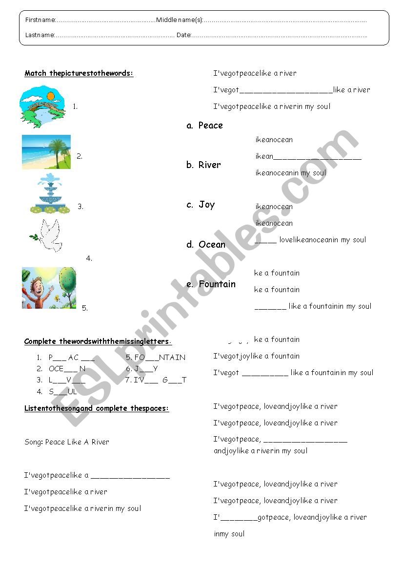 Have Got - To kids worksheet