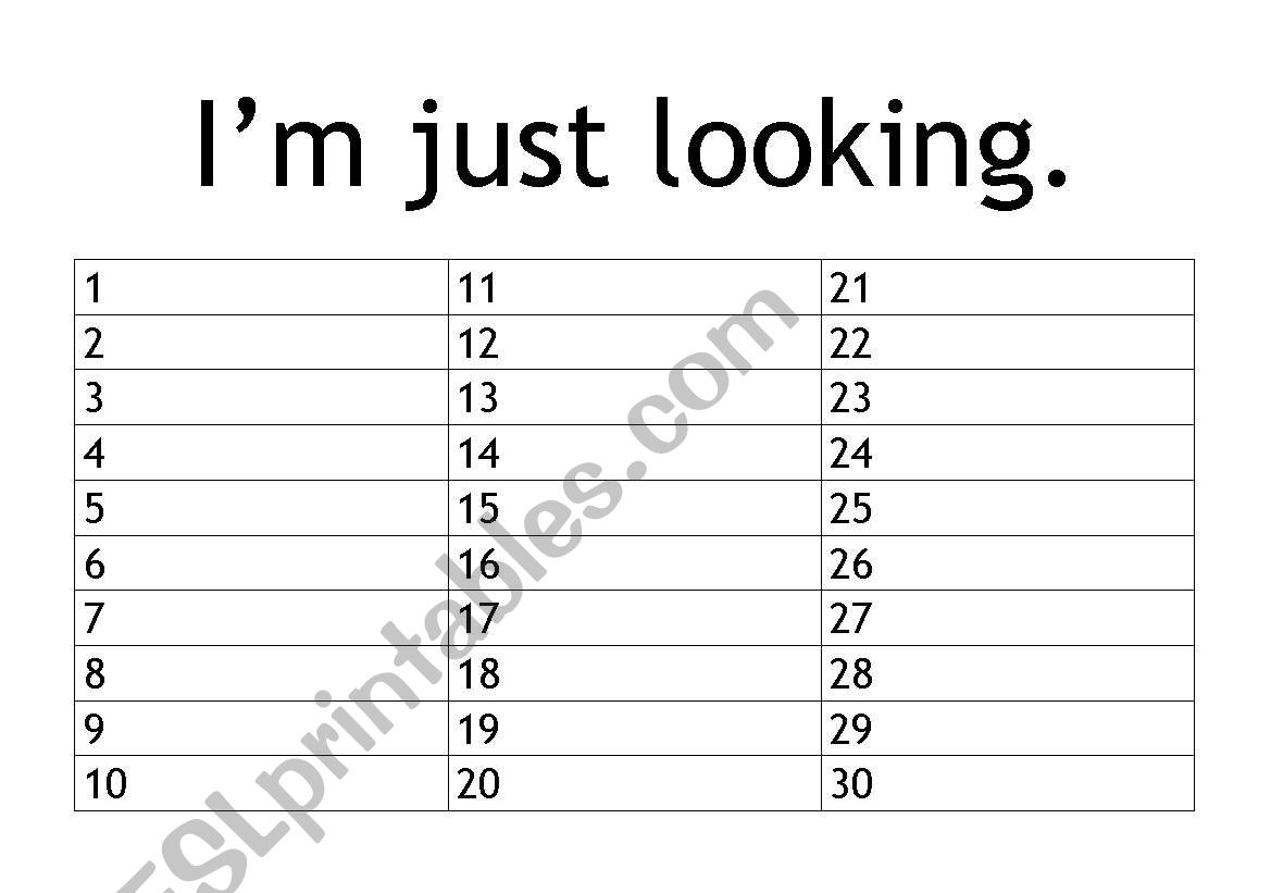 shopping anagrams worksheet