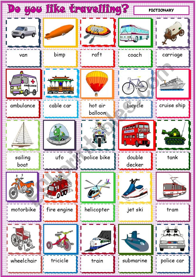 Do you like travelling? worksheet