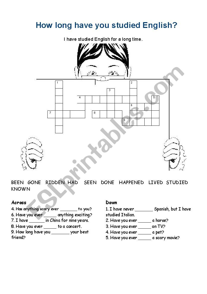 present perfect tense worksheet