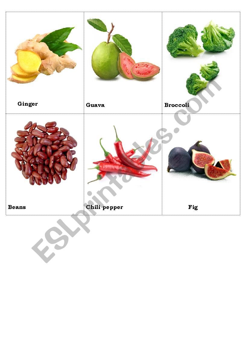 Fruits, Vegetables, Berries (part 8)