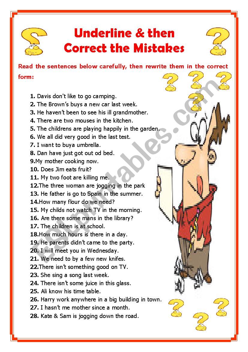 correct-all-the-mistakes-in-these-sentences-esl-worksheet-by-elle81