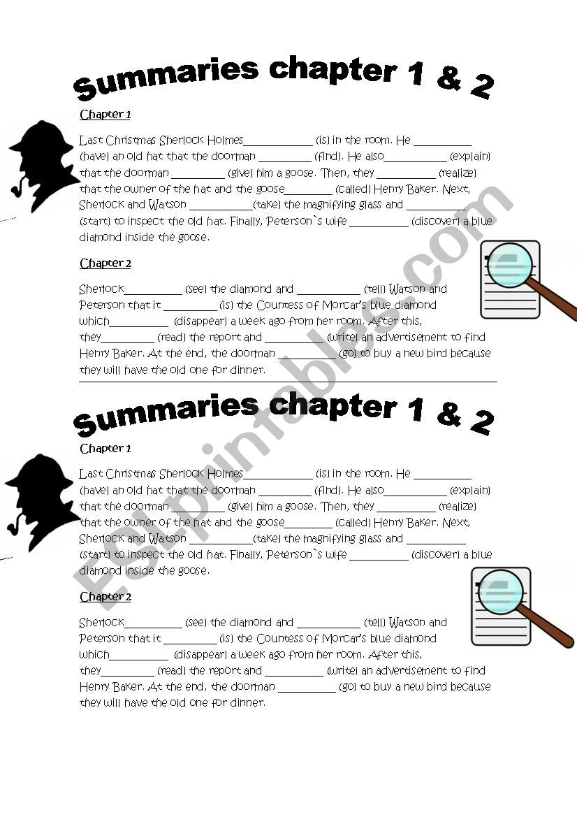 summary questions sherlock holmes blue diamond dominoes